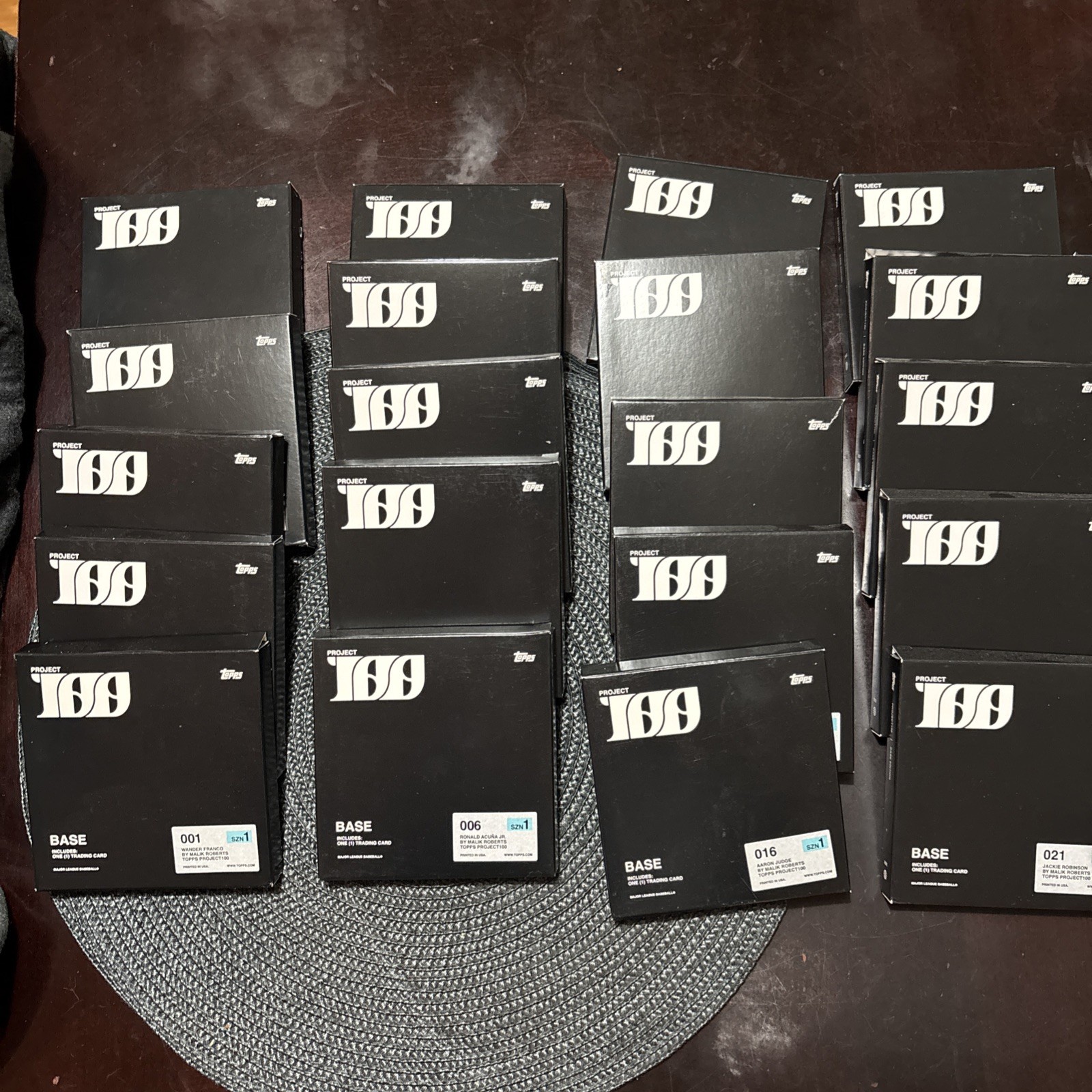 Project 100 Season 1 Set 20 Cards 001-010 & 016-025 Franco Cruz Tatis Ohtani Project 100 Season 1 Set 20 Cards 001-010 & 016-025 Franco Cruz Tatis Ohtani