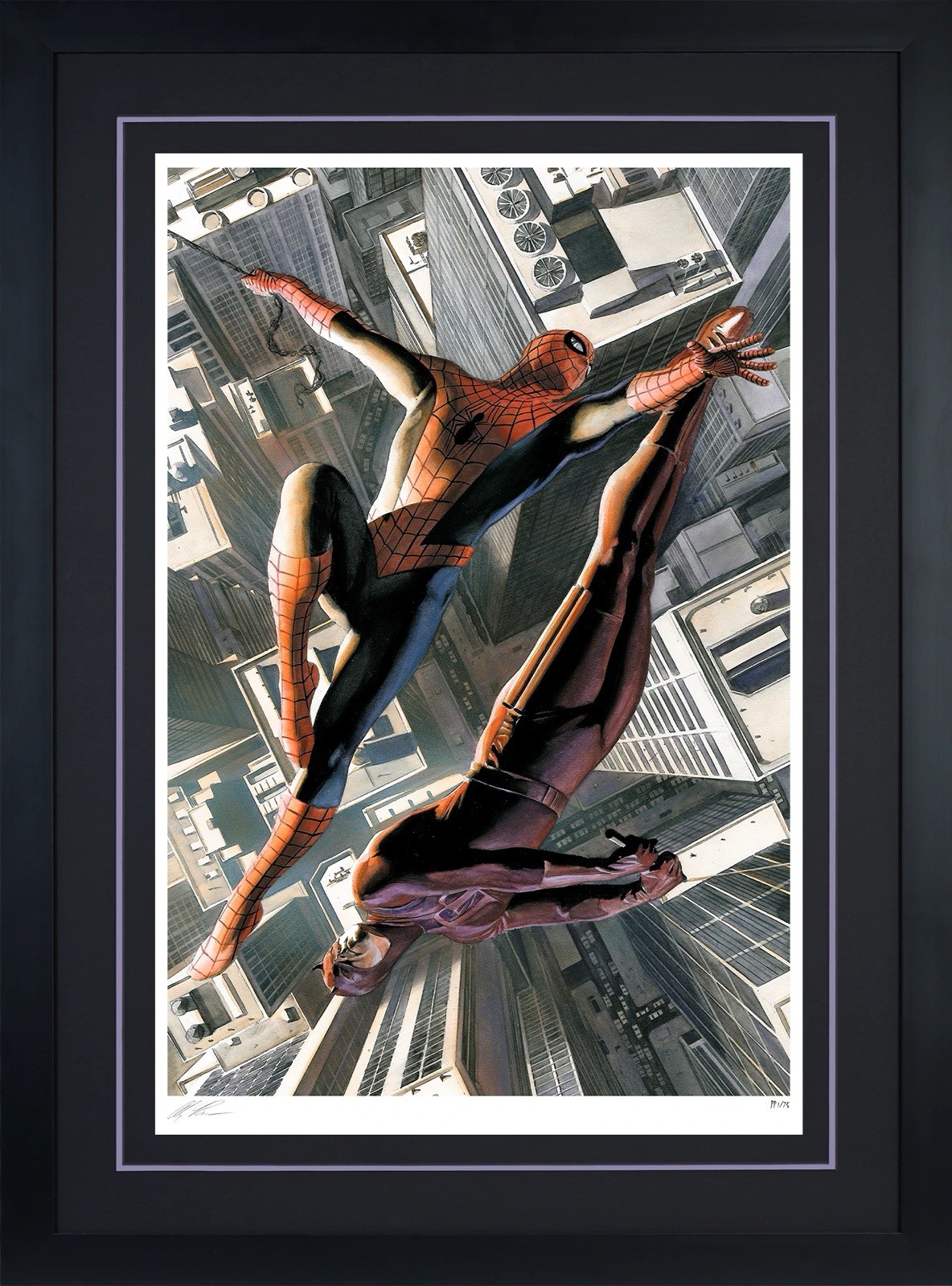 Sideshow Marvel Knights #2 Alex Ross Art Print 18x24 Signed Framed Lithograph