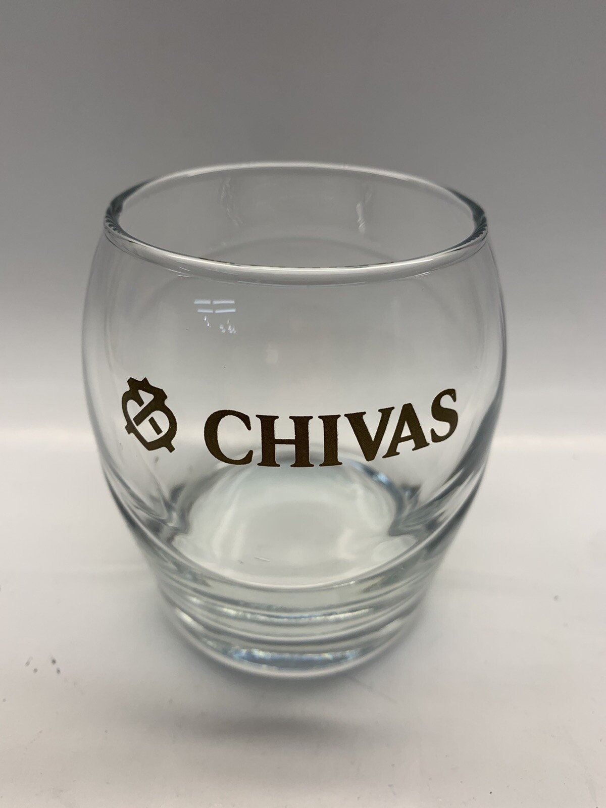 Vintage Chivas Regal Whiskey Scotch Lowball Glass Excellent Condition Rocks Neat