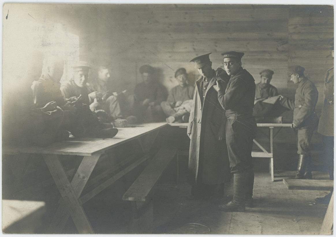 1916 British Prisoners of War WWI German Prison Camps Original Photo 27745