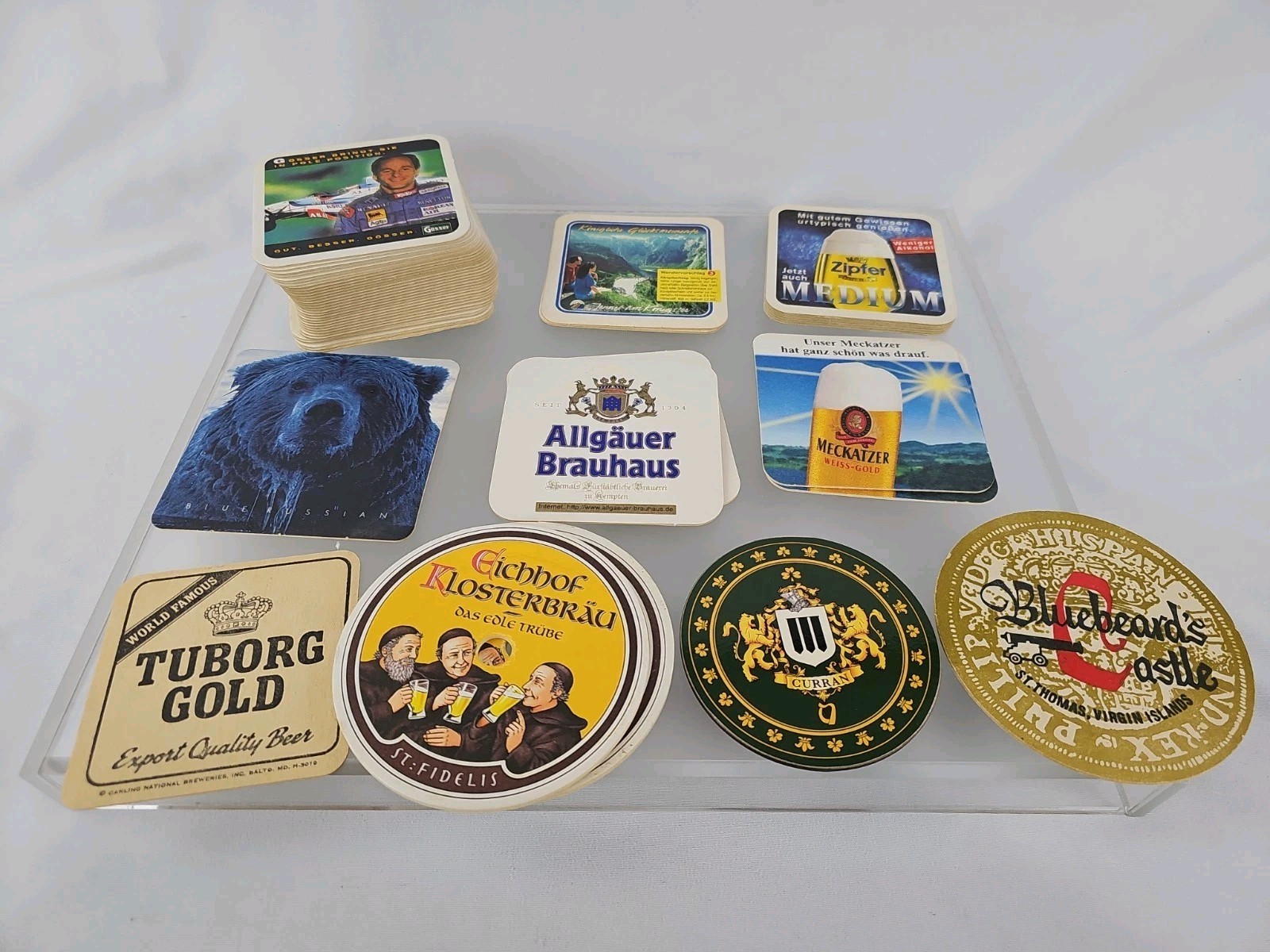 51 Different Variety Of German Beer Cardboard Coasters 