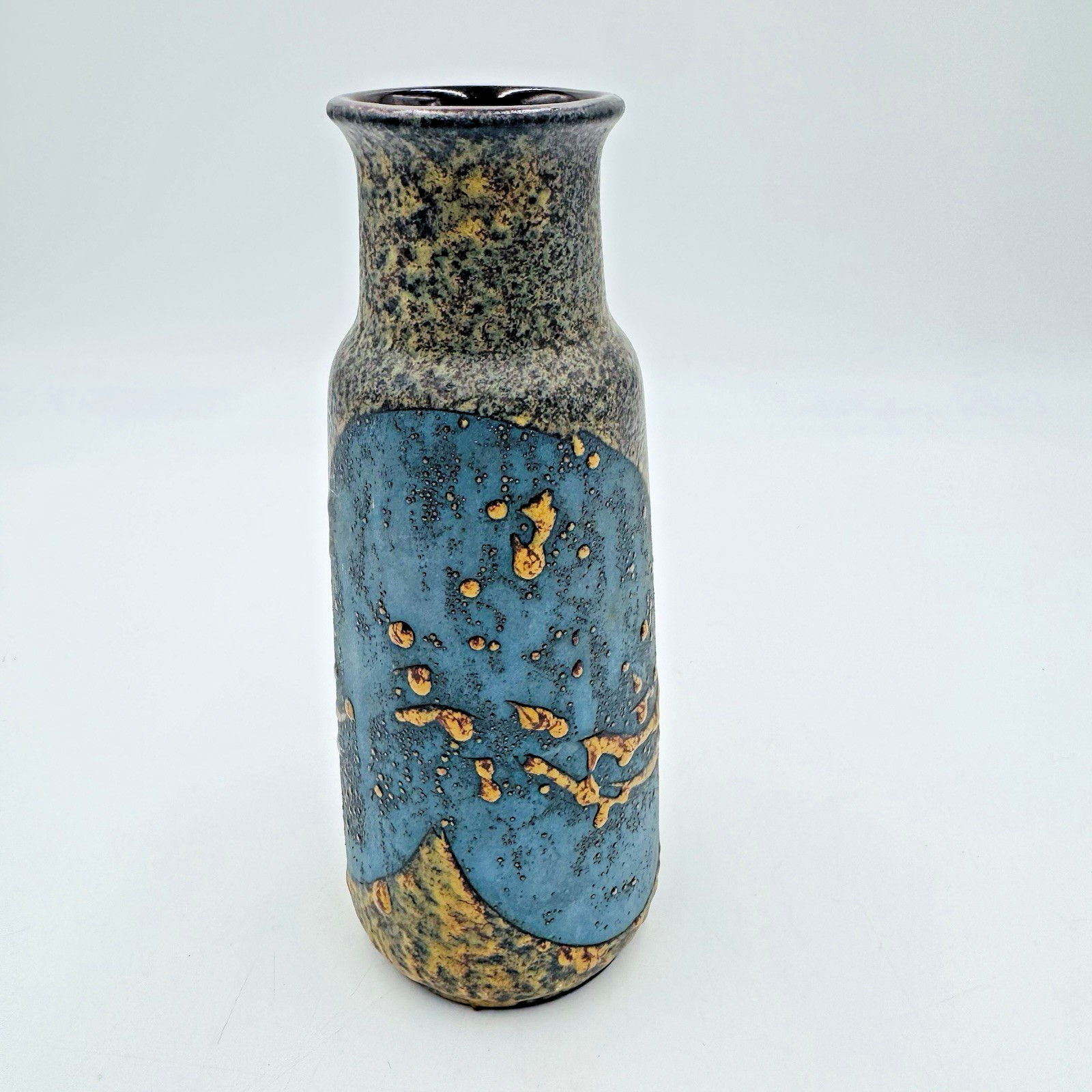 VTG Carstens Tonnieshof Ankara Vase Helmut Scholtis West German Pottery 8.25 MCM VTG Carstens Tonnieshof Ankara Vase Helmut Scholtis West German Pottery 8.25 MCM
