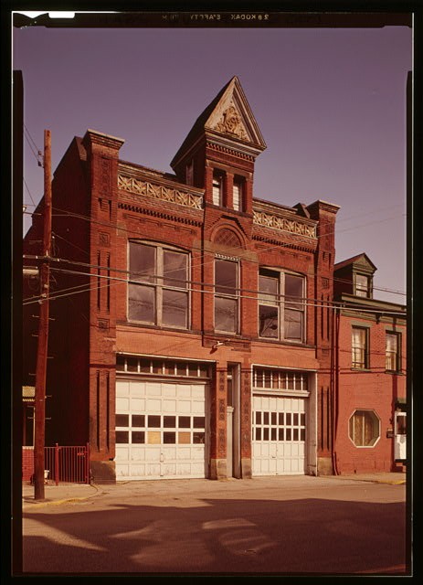 Photo:Wheeling WV Vigilant Engine House Main Street Fire Station 1900s