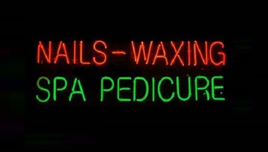 Nails Waxing PSA Pedicure Shop 20\
