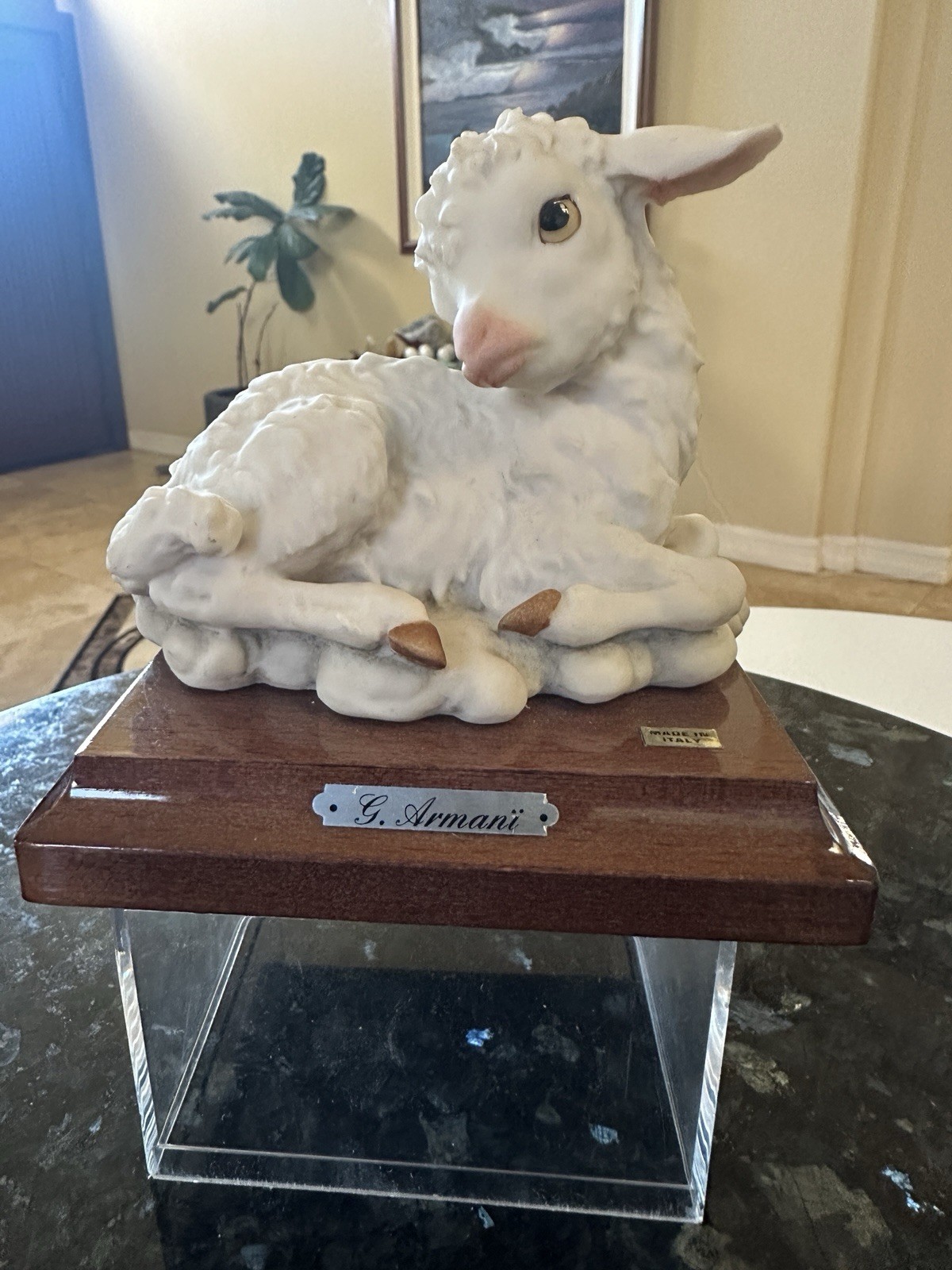 Vtg Florence Sculpture d’ Arter ‘’Little Lamb” Sculpture by Guiseppe Armani Vtg Florence Sculpture d’ Arter ‘’Little Lamb” Sculpture by Guiseppe Armani