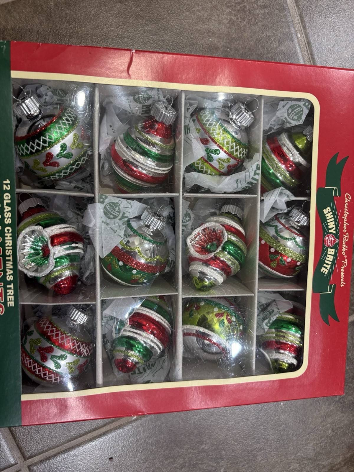 Set 12 Christopher Radko Shiny Brite 3” Wiseman Sleigh Ride Ornaments 2018 Set 12 Christopher Radko Shiny Brite 3” Wiseman Sleigh Ride Ornaments 2018