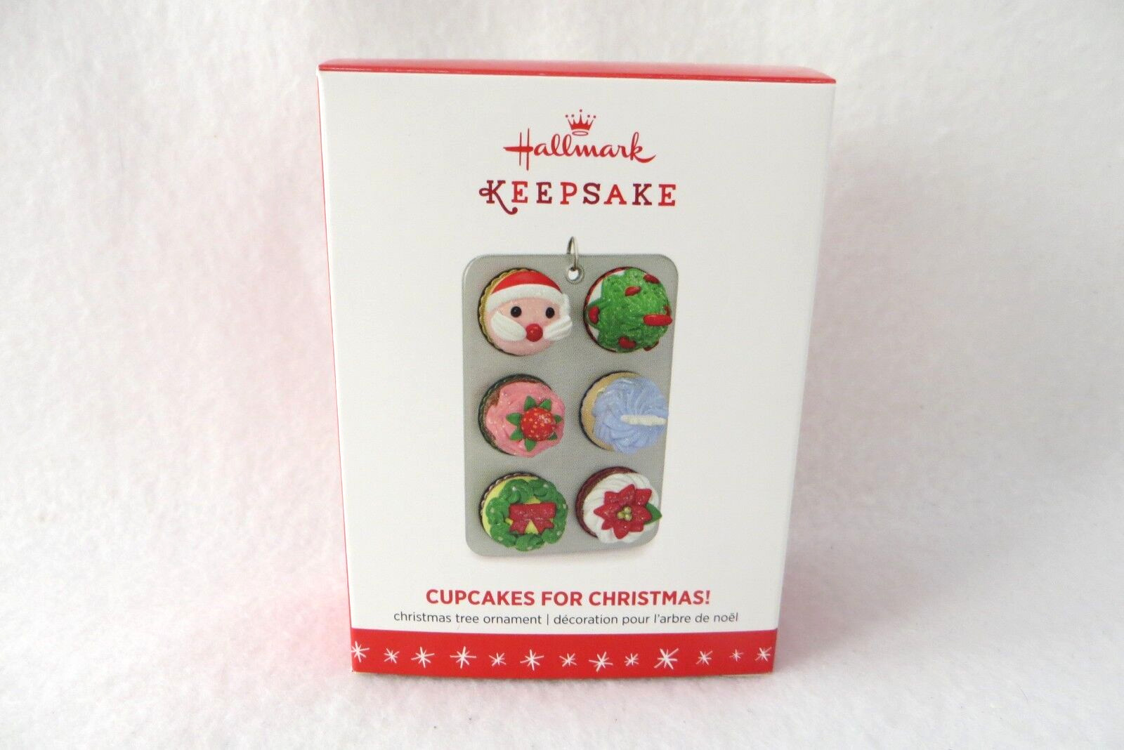 Cupcakes For Christmas 2016 Hallmark Lmtd Qty Ornament #QXE3144 - NIB