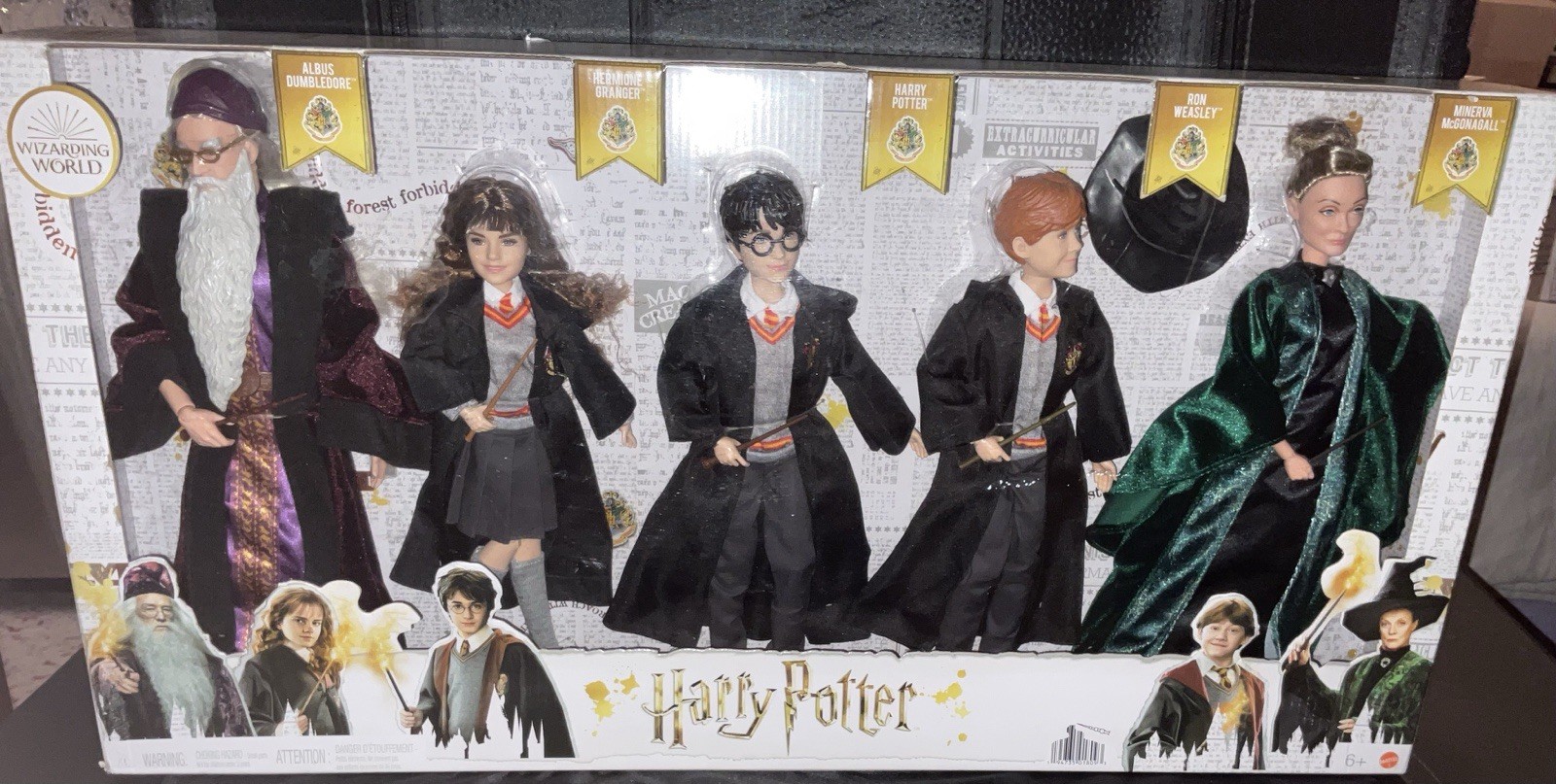 2020 Harry Potter 5-Piece Set,  Mattel Wizarding World 10