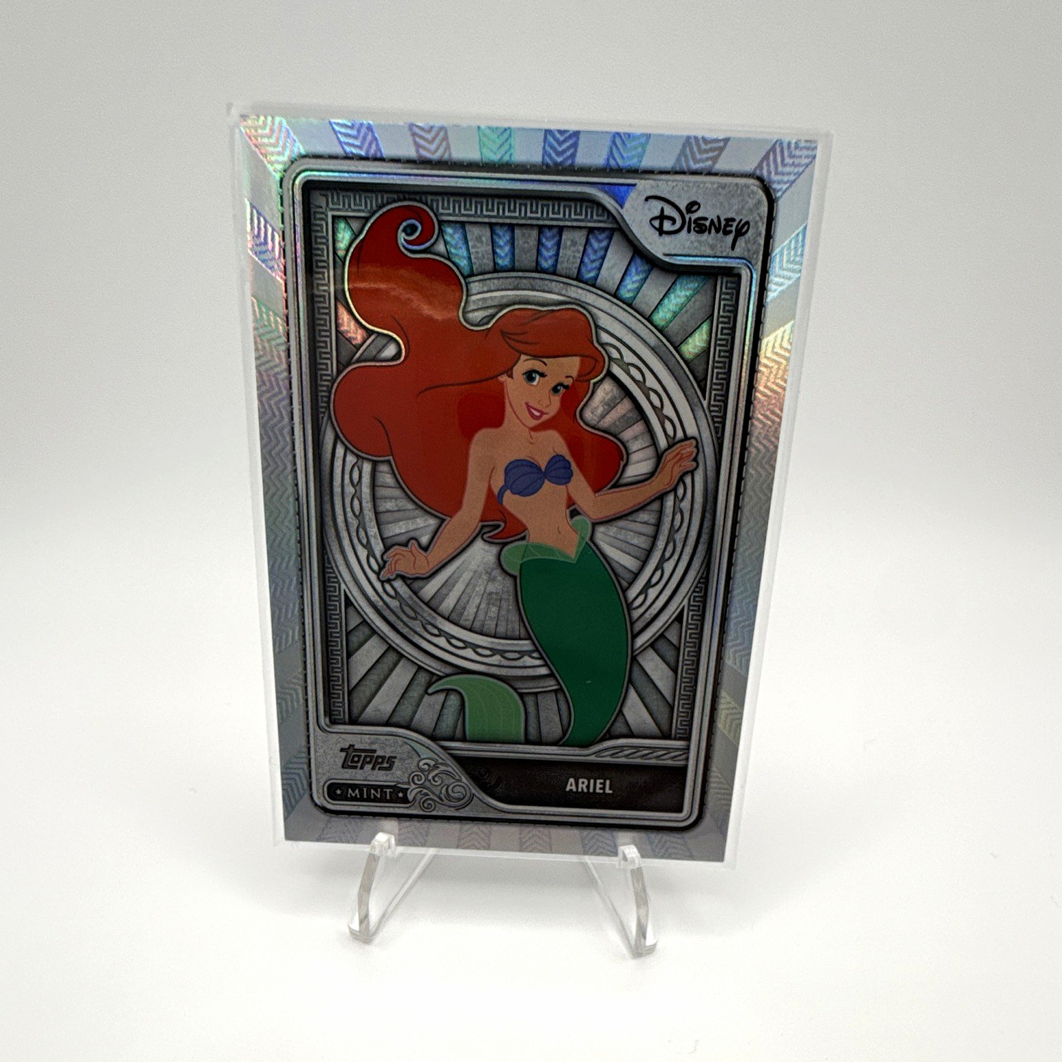 Topps 2026 Mint Disney The Little Mermaid Ariel Silver Parallel Card #70