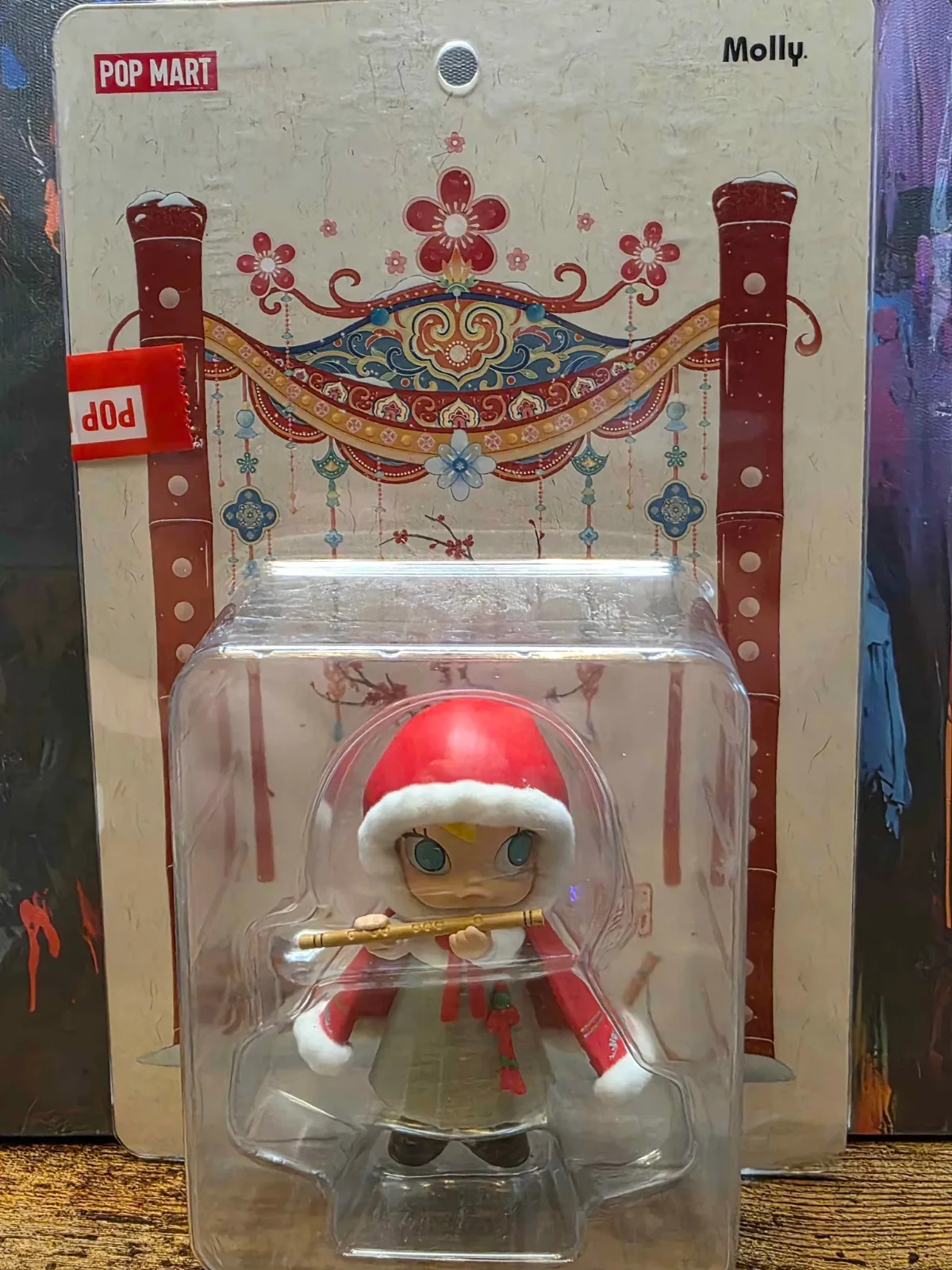 Pop Mart - Molly - Blowing the flute - limited-edition collectible Pop Mart - Molly - Blowing the flute - limited-edition collectible