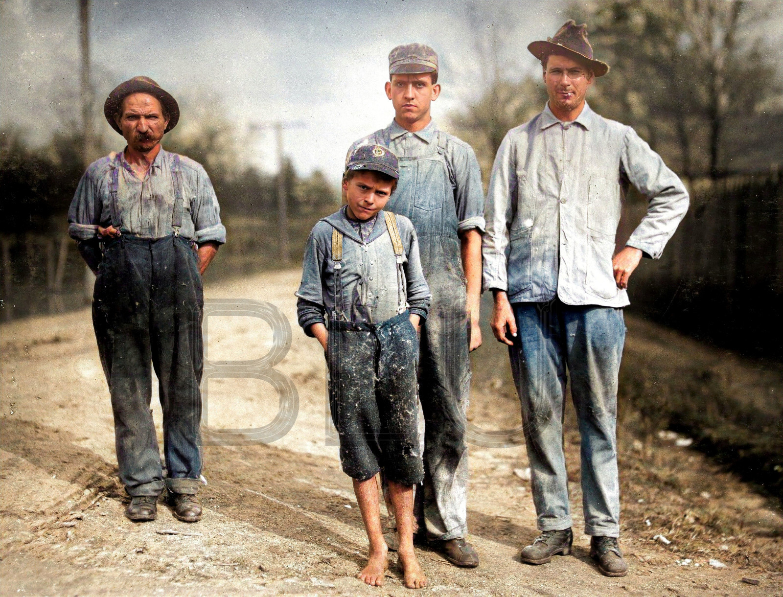 1913 Young workers of the Stevenson Cotton Mills Alabama 11 x 14 1913 Young workers of the Stevenson Cotton Mills Alabama 11 x 14