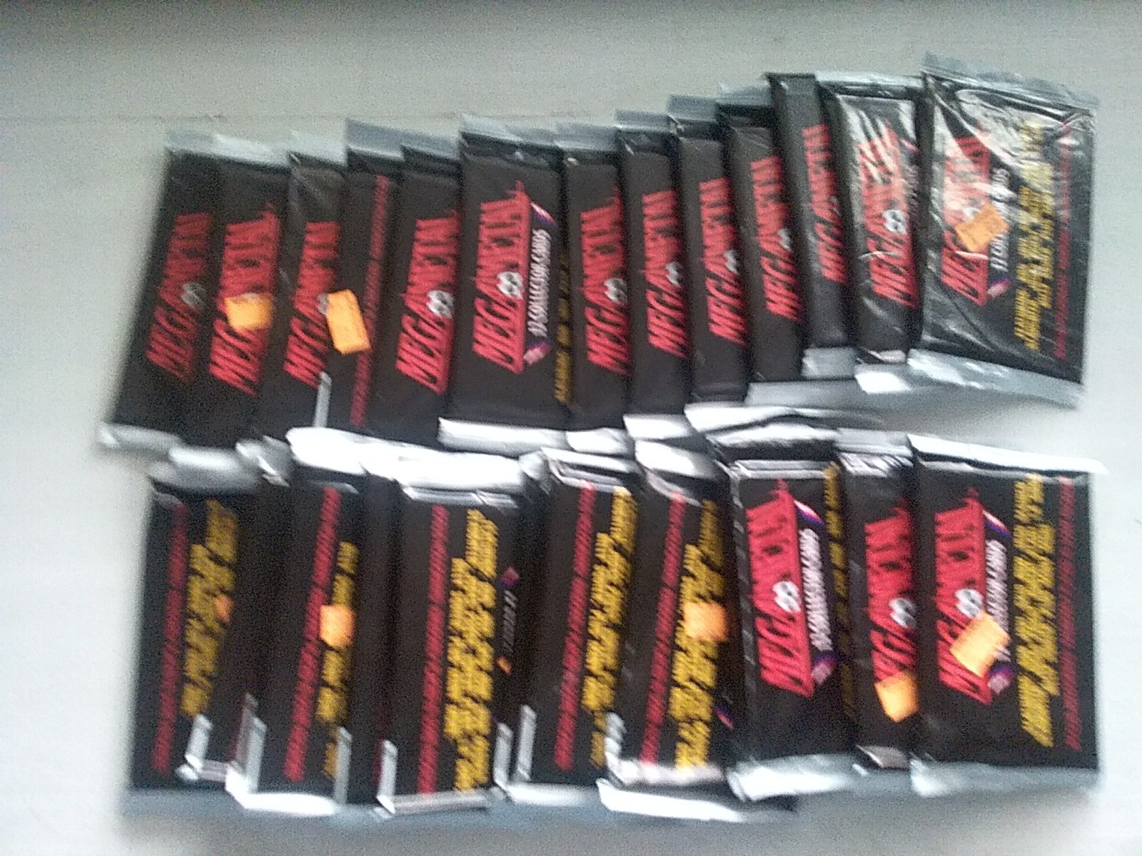 24 Unopened 1991 Impel Mega Metal Trading Cards  Iron Maiden, Bon Jovi