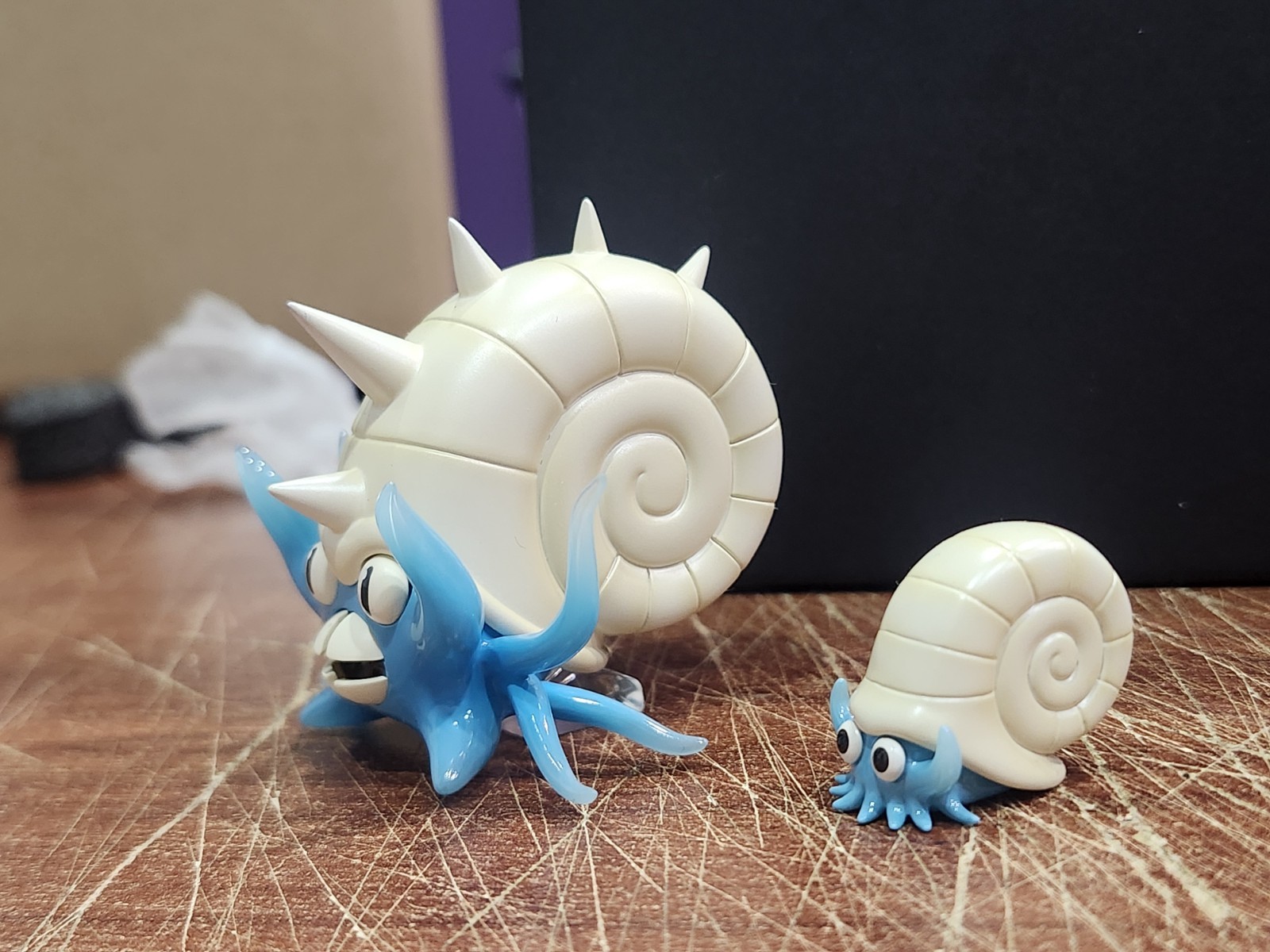 1/20 Pokemon Scale World Omanyte Omastar Set VS Studio