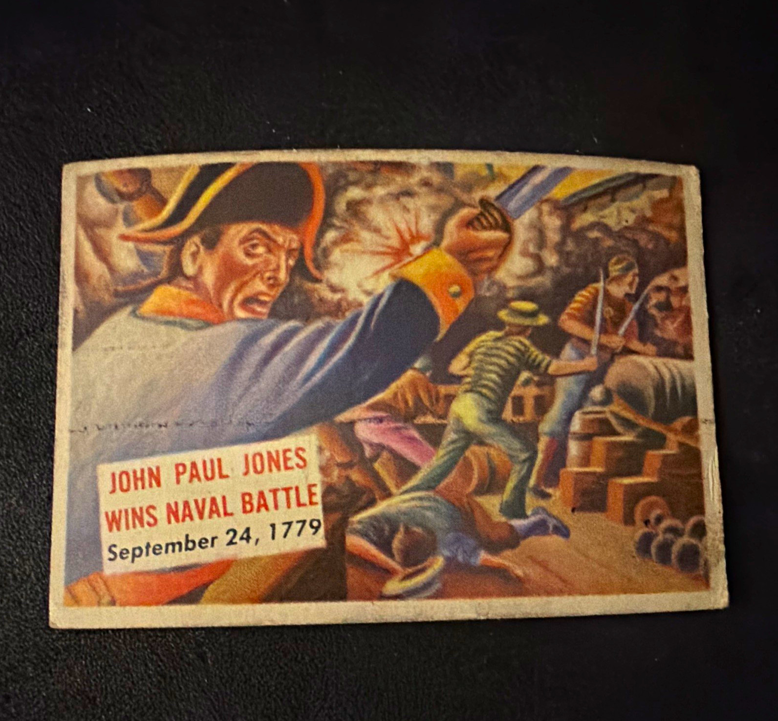 VTG 1933 C.T.C.G. Milwaukee Sentinel Extra Non-Sport Card #81 Jones Wins Naval