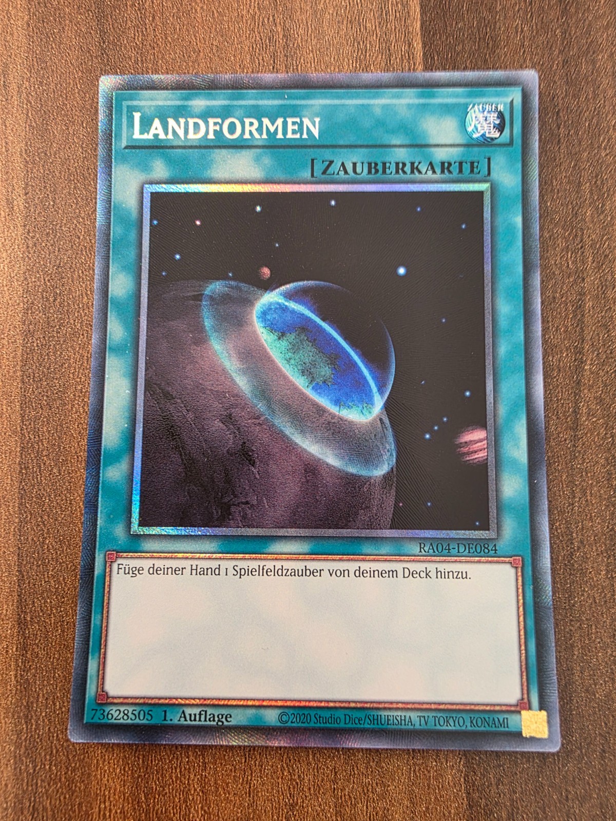 Yu-Gi-Oh RA04-EN084 Landforms Collectors Rare NM 1st