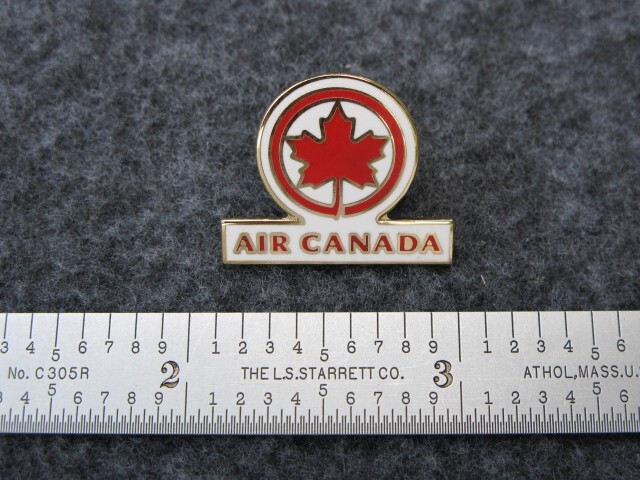 AIR CANADA AIRLINES LOGO PIN. AIR CANADA AIRLINES LOGO PIN.
