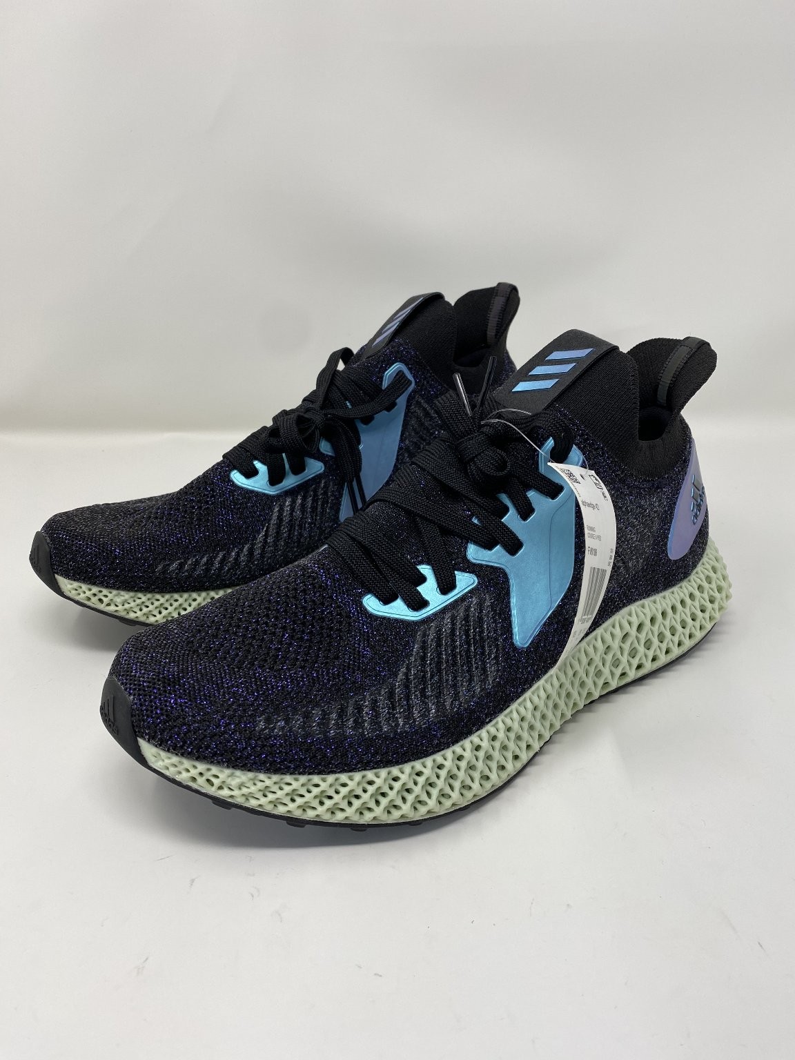 Adidas Alphaedge 4D Running Shoes Men\'s US 12 Black FV6106