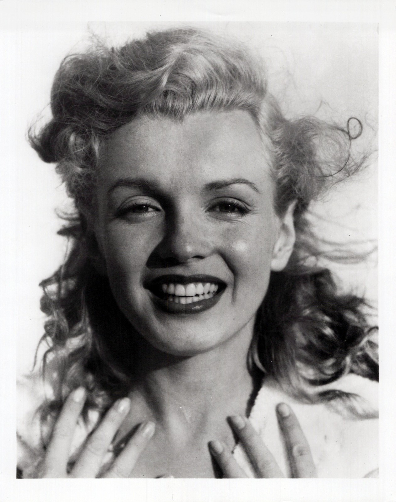 RAREST MARILYN MONROE STUNNING PORTRAIT ANDRE DE DIENES 1980s ORIG PHOTO MA84