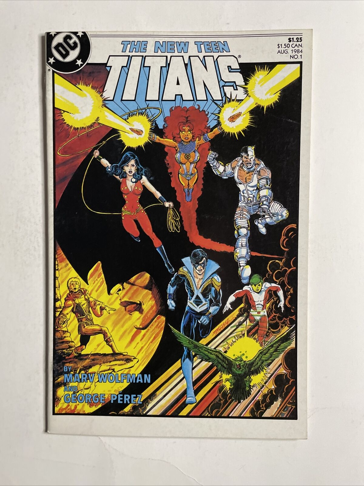 New Teen Titans #1 (1984) 9.4 NM DC High Grade Comic Book Perez Cover