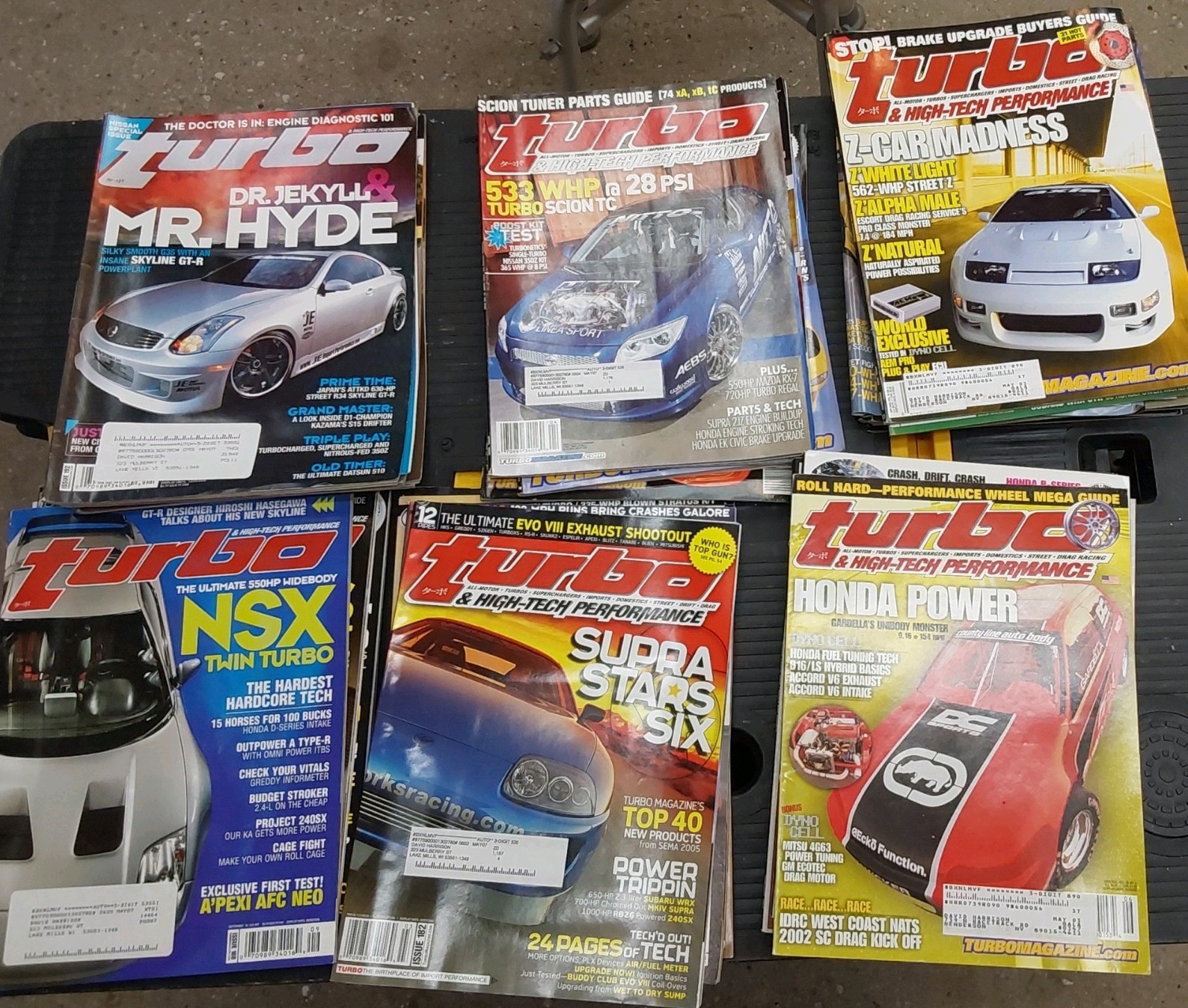 Lot 34 turbo and high tech performance magazine Import Tuner Super Street
