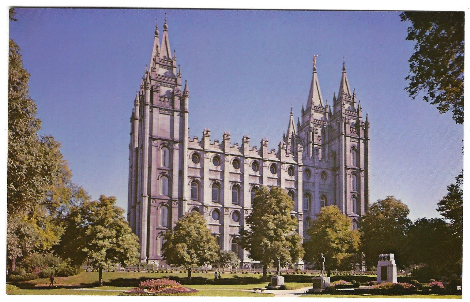 Salt Lake City Temple, Utah, c1950s Unused Postcard, LDS Mormon Salt Lake City Temple, Utah, c1950s Unused Postcard, LDS Mormon