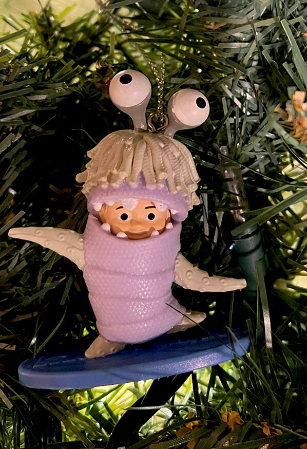2026 Boo Monsters Inc w Monster Disguise Christmas Tree Ornament New w Tag