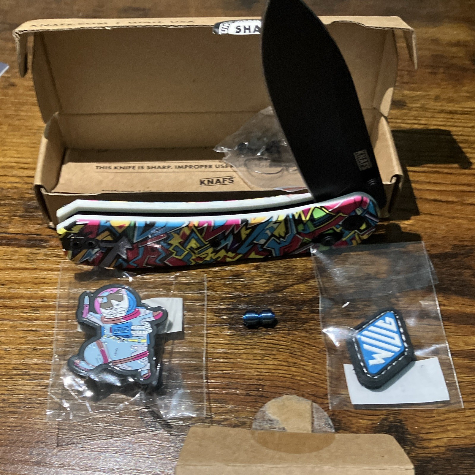 RARE Knafs Lander 2 – Only 5 Made – Owner Signed – Custom Graffiti Scales – NIB