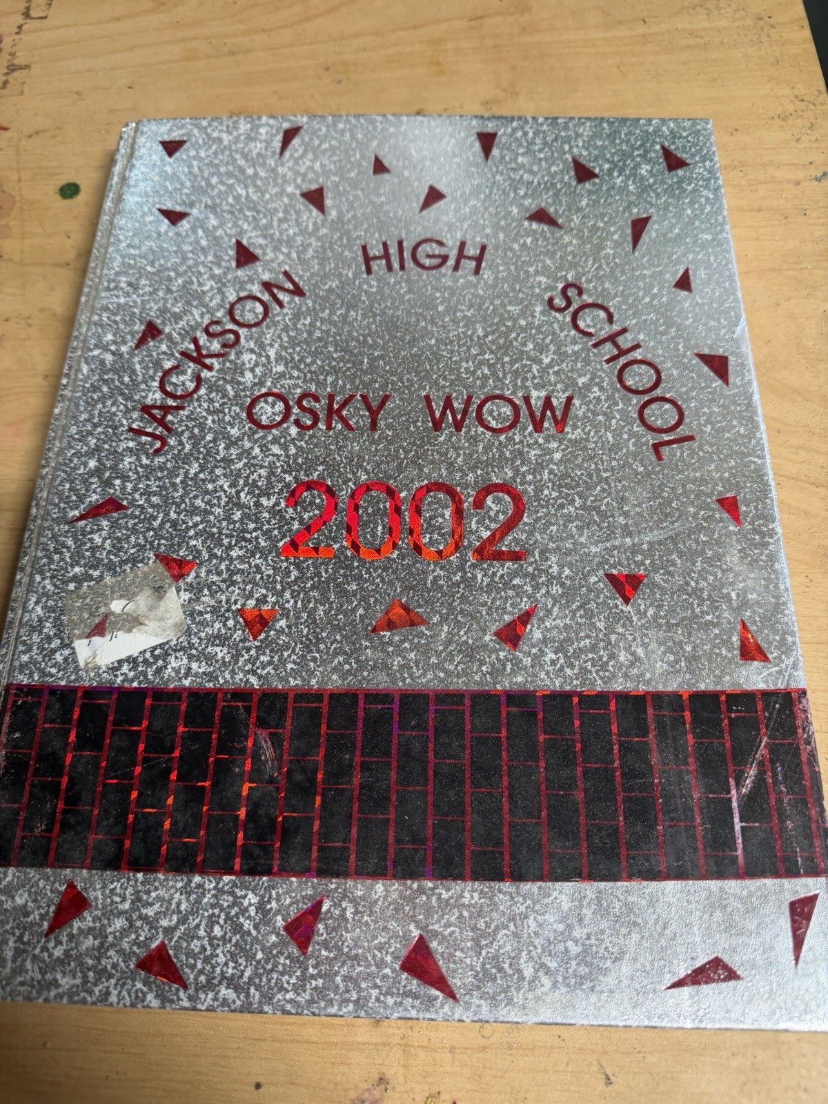 2002 JACKSON, OHIO  HIGH SCHOOL OSKY WOW YEARBOOK OSKY YEAR BOOK