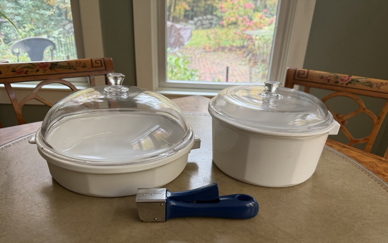 (2) Princess House Nouveau 2 3/4 Quart Saucepan & 10 1/2\