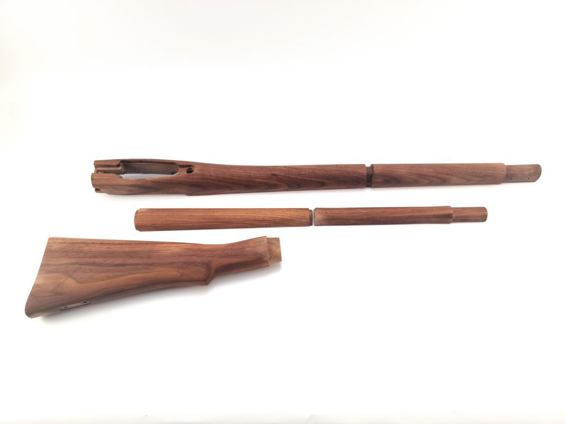 Lee Enfield No.4 MK.1 - 4 piece set With Grooved Upper Wood Lee Enfield No.4 MK.1 - 4 piece set With Grooved Upper Wood