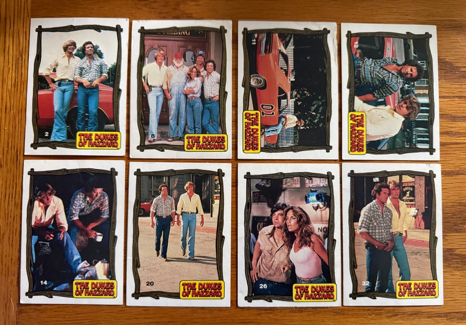 Dukes of Hazzard Donruss Trading Cards Lot 1980-1981-1983 All 3 Series Vintage