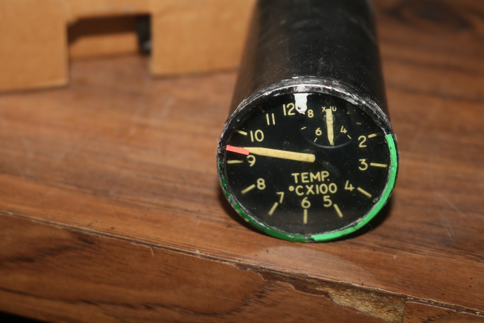 Vintage C-130 Hercules Inlet temperature TIT indicator gauge 182-013-A100