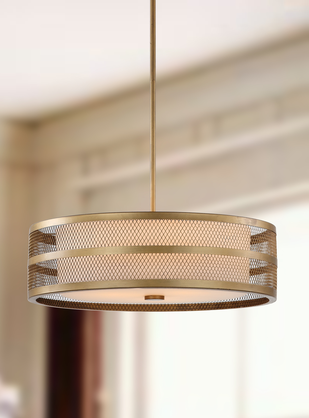 SAFAVIEH Greta Veil Pendant Light | Gold | SAFAVIEH Greta Veil Pendant Light | Gold |
