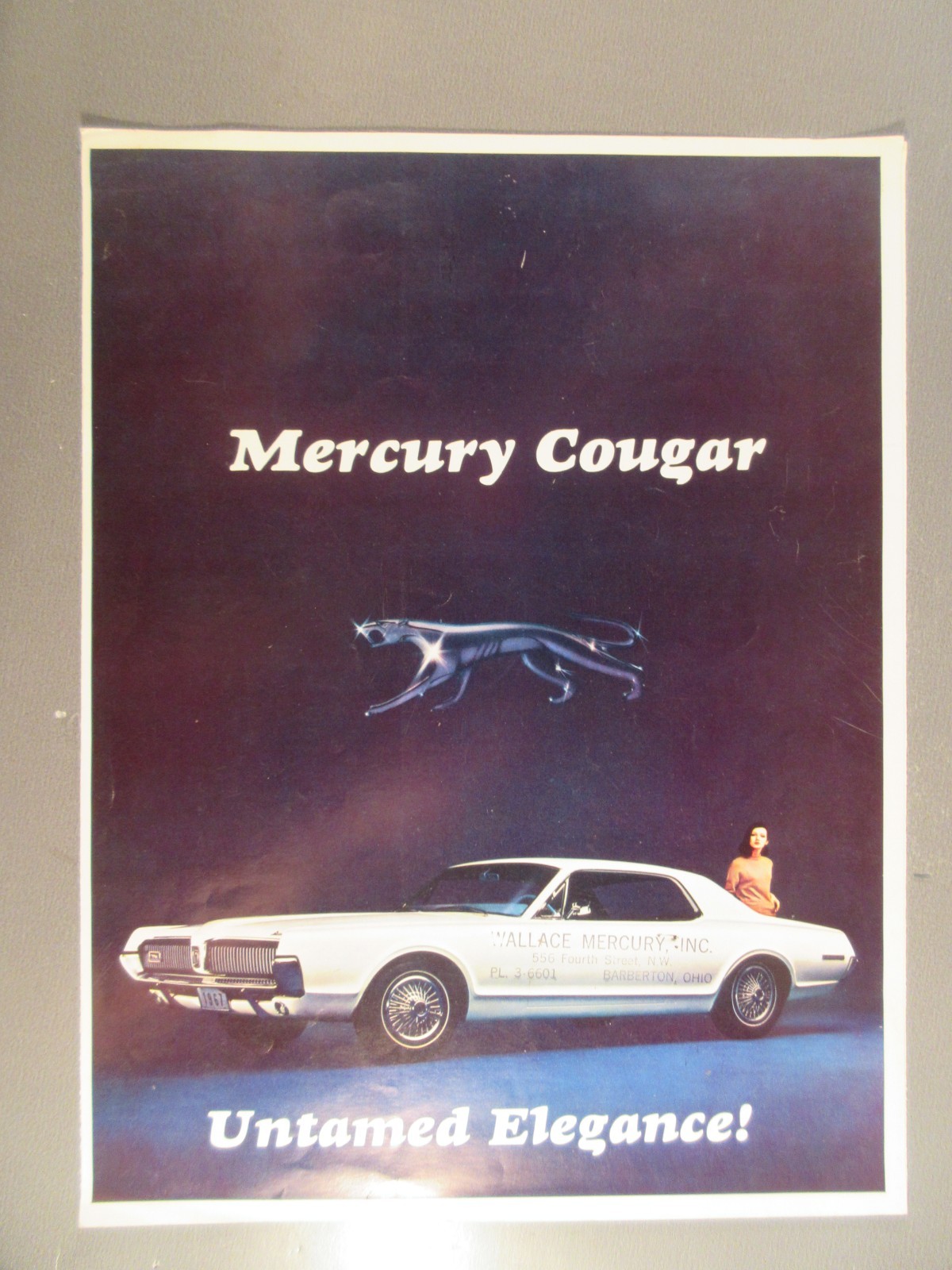 1968 Mercury Cougar Brochure
