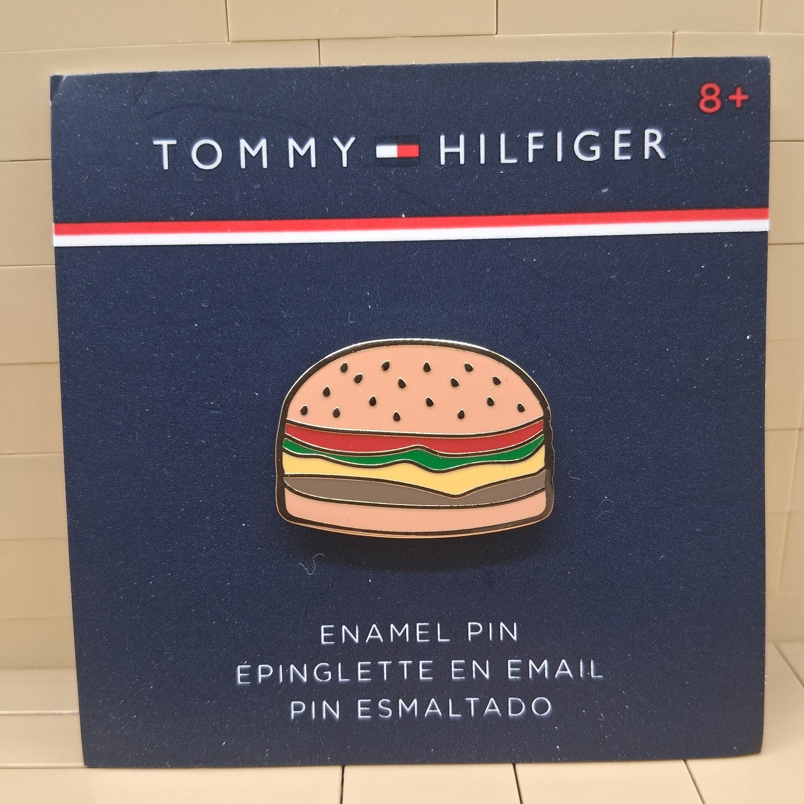 Vintage Tommy Hilfiger Humberger Lapel Pin