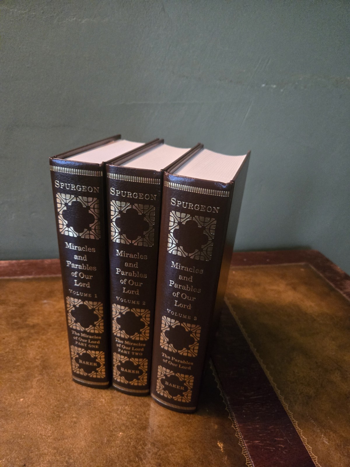 Miracles And Parables Of Our Lord 3 Volume Set By Charles Spurgeon 1993 HCs Miracles And Parables Of Our Lord 3 Volume Set By Charles Spurgeon 1993 HCs