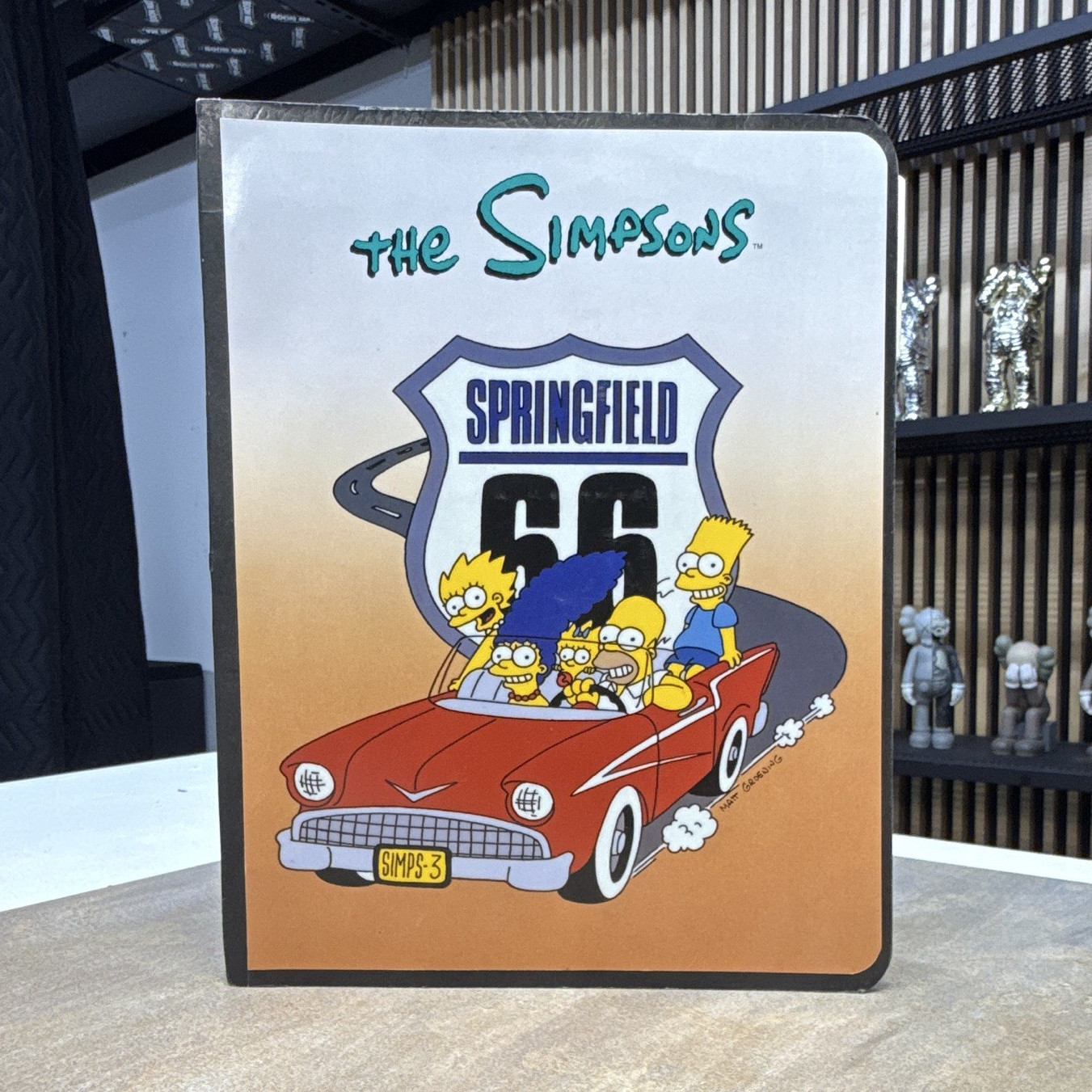 The Simpsons Springfield 66 Style Guide Reference Binder Character Art 1989