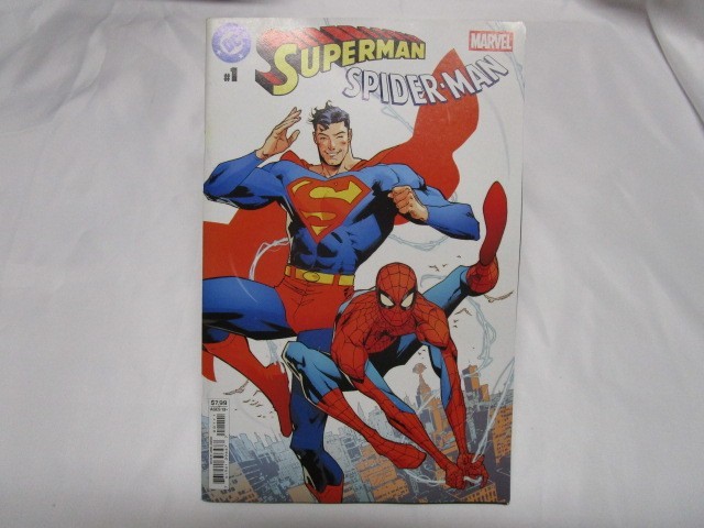 DC/Marvel Comics: Superman/Spider-Man A Cover JORGE JIMENEZ NEW MINT DC/Marvel Comics: Superman/Spider-Man A Cover JORGE JIMENEZ NEW MINT