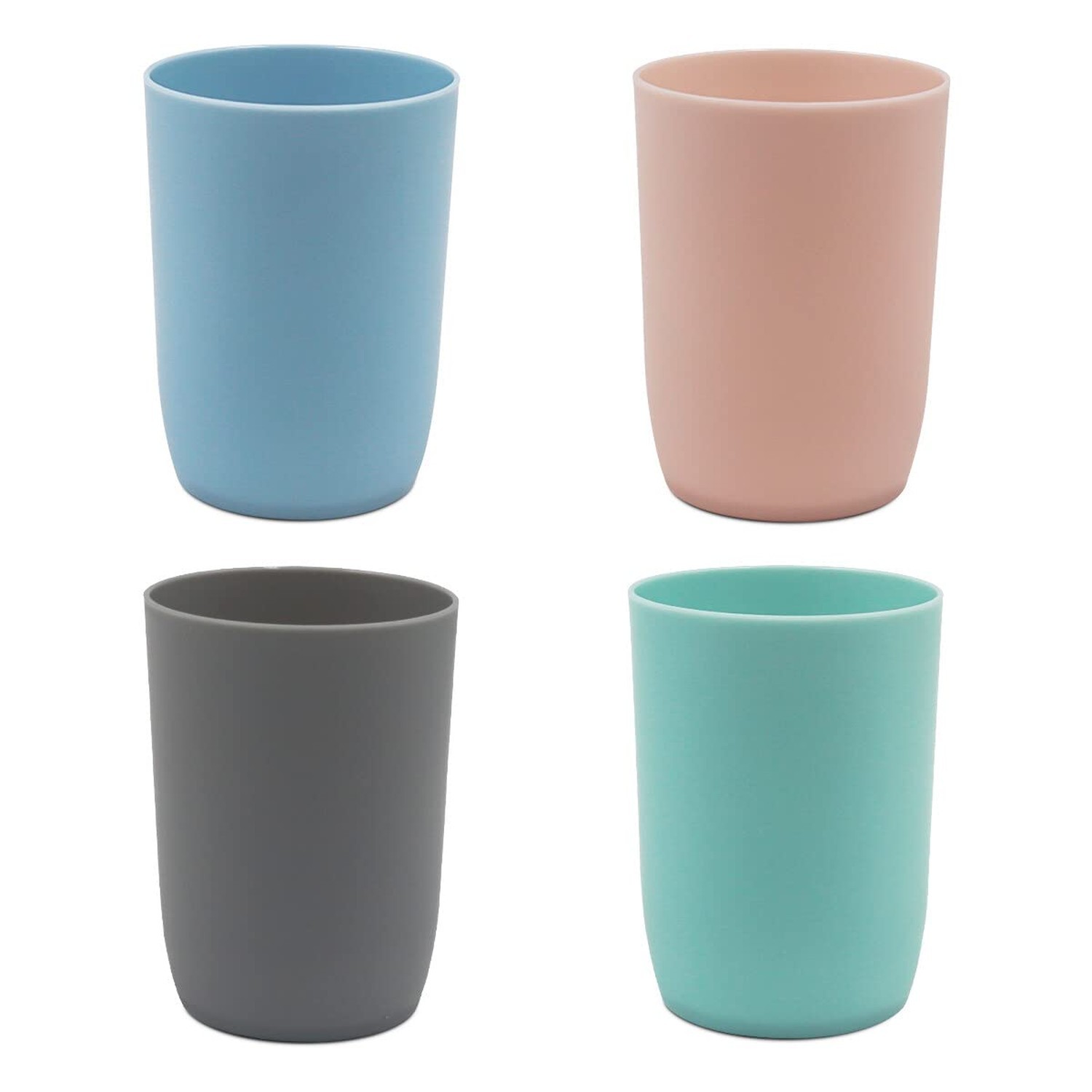 Topsky 4-Pack Bathroom Tumbler - Plastic Toothbrush Cup - Reusable Drinkware ... Topsky 4-Pack Bathroom Tumbler - Plastic Toothbrush Cup - Reusable Drinkware ...