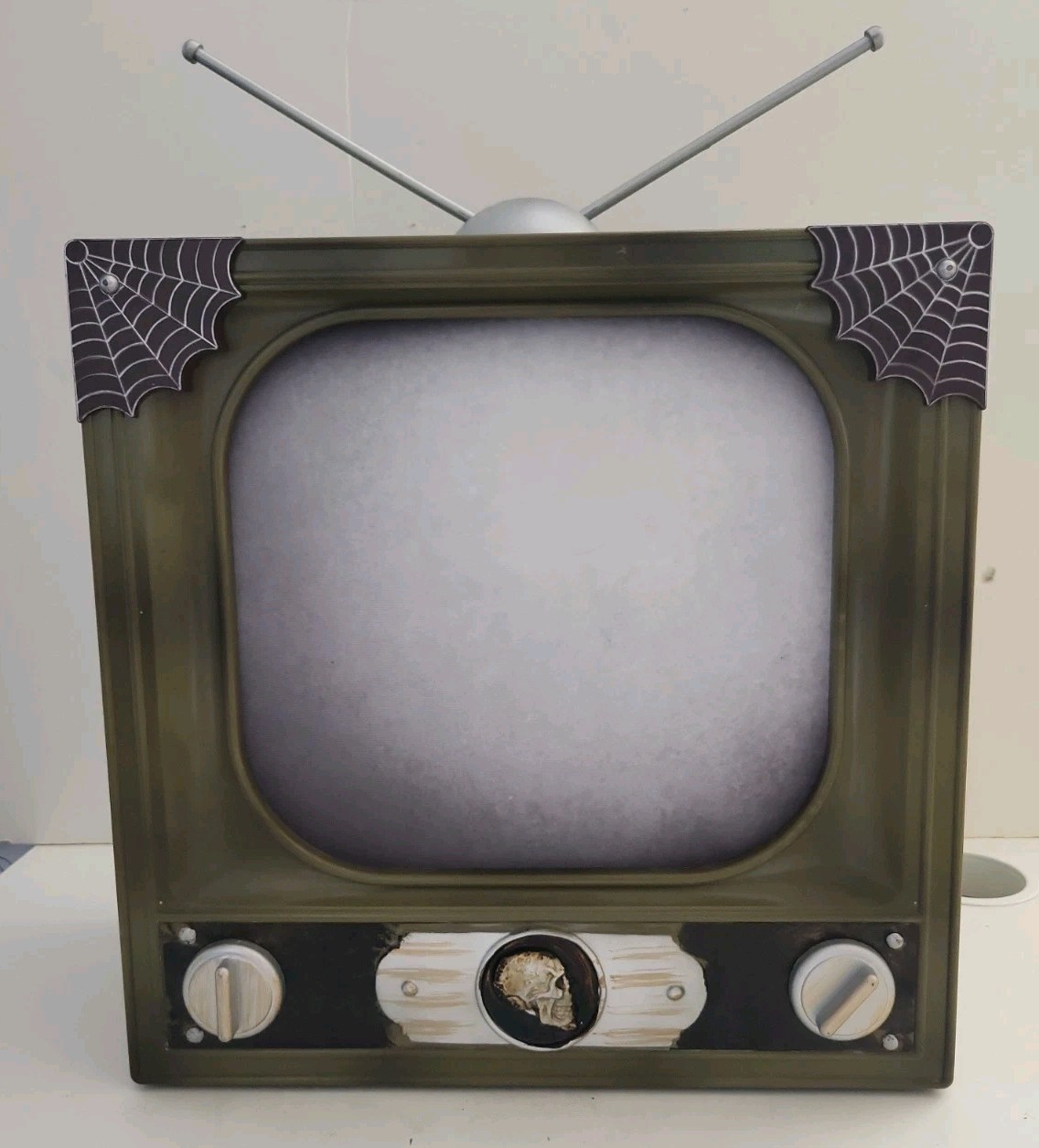 Tekky Haunted Terror TV Halloween Prop Animated rare Motion Activated