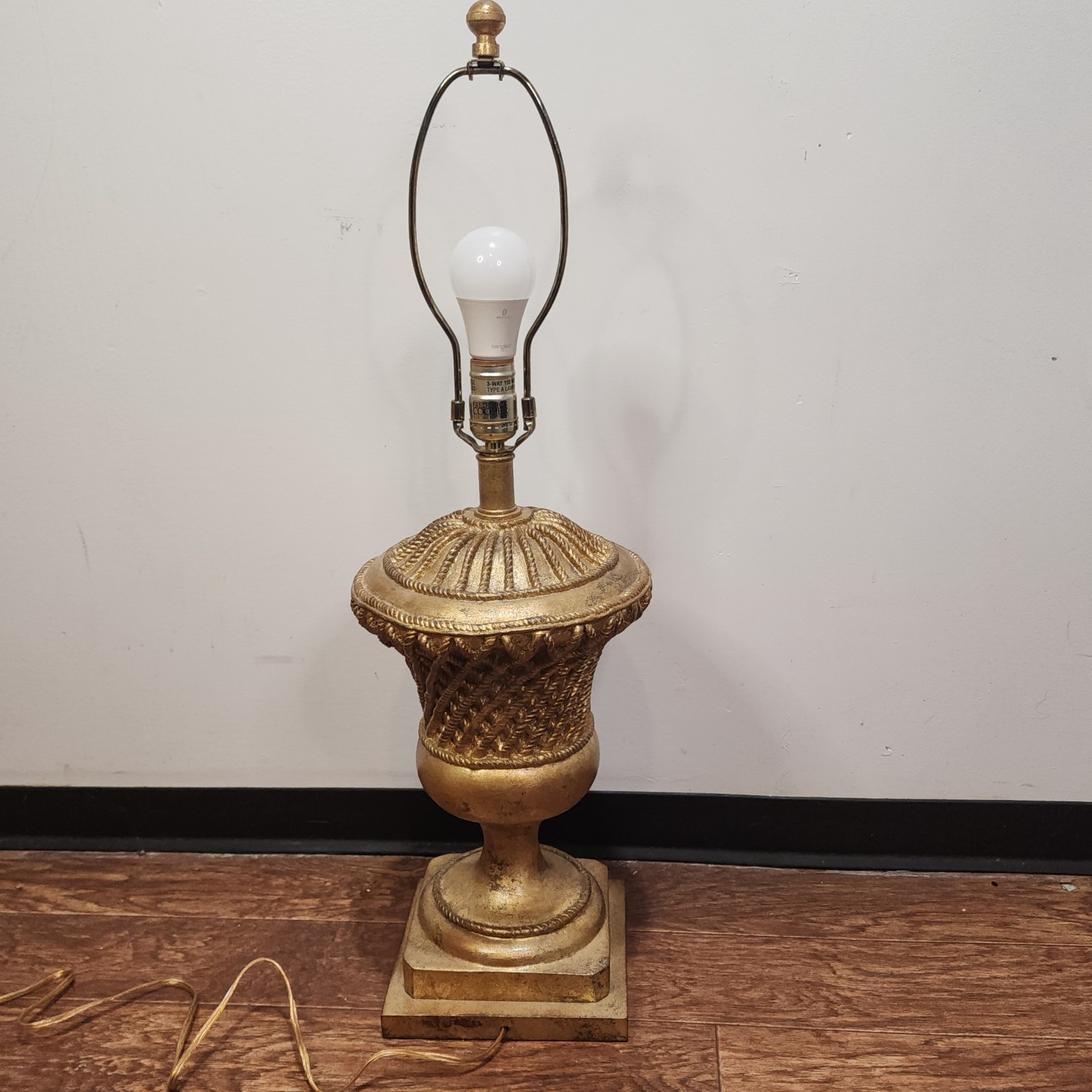 Frederick Cooper, Vintage Gilt Lamp, NICE