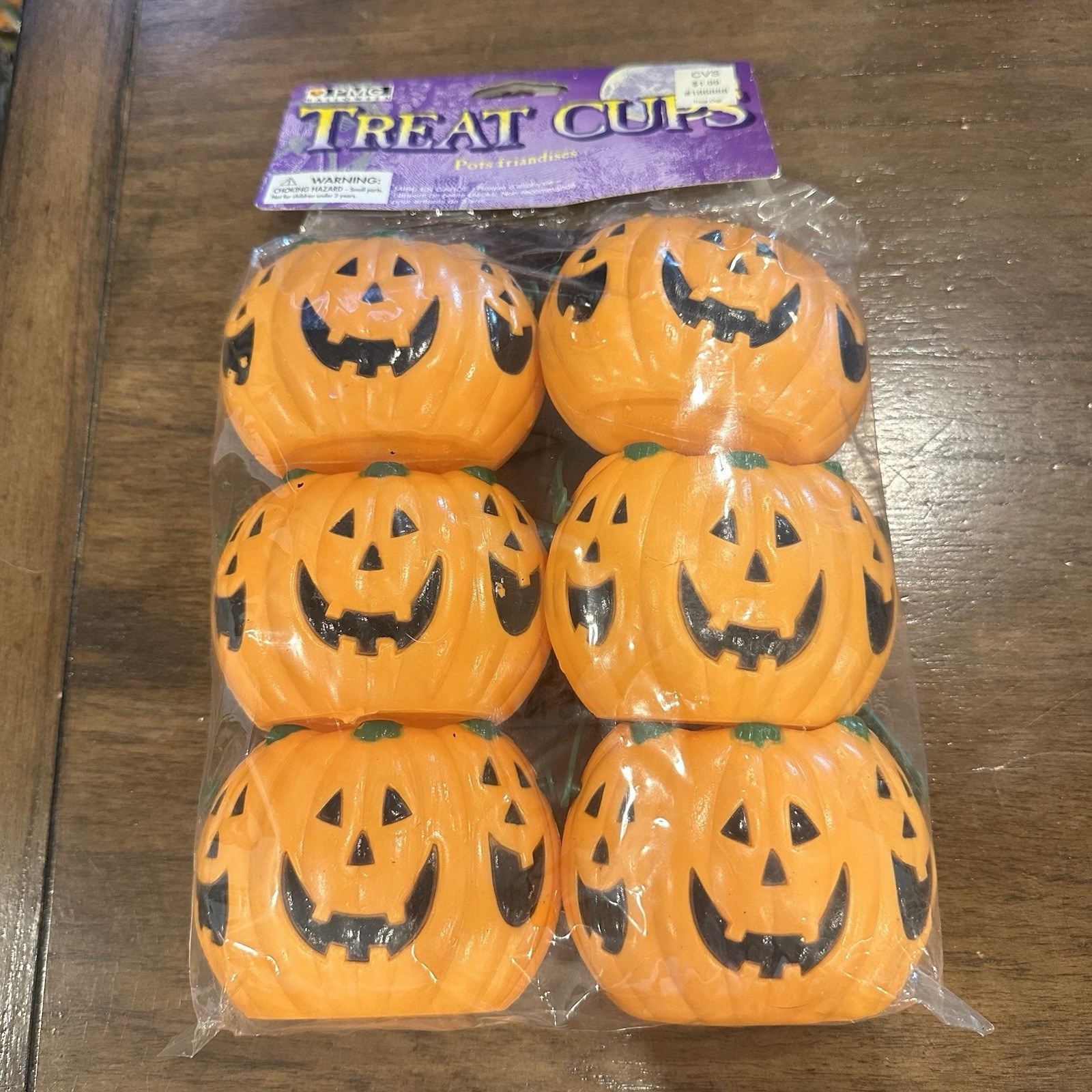 Vintage Mini Halloween Blow Mold Candy Treat Bucket Basket 6 Pk Pumpkins NOS Vintage Mini Halloween Blow Mold Candy Treat Bucket Basket 6 Pk Pumpkins NOS