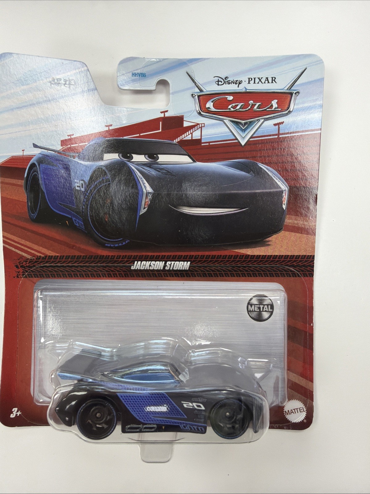 Disney Pixar Cars Jackson Storm Metal Die Cast Mattel Sealed Disney Pixar Cars Jackson Storm Metal Die Cast Mattel Sealed
