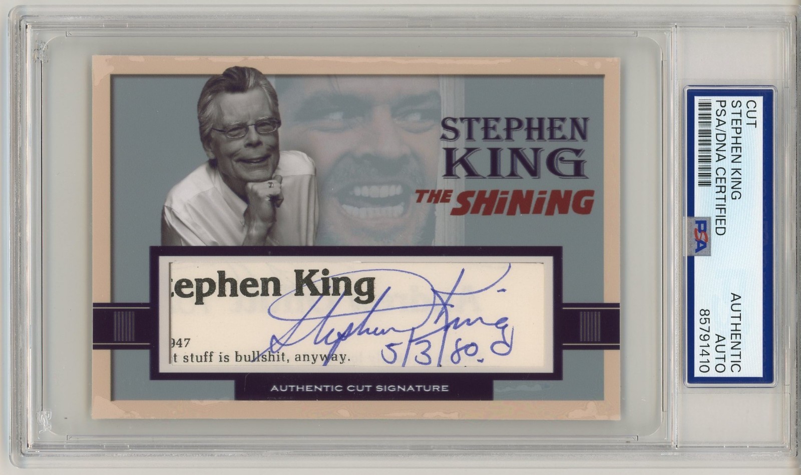 Stephen King ~ Signed Autographed Stephen King ~ Signed Autographed