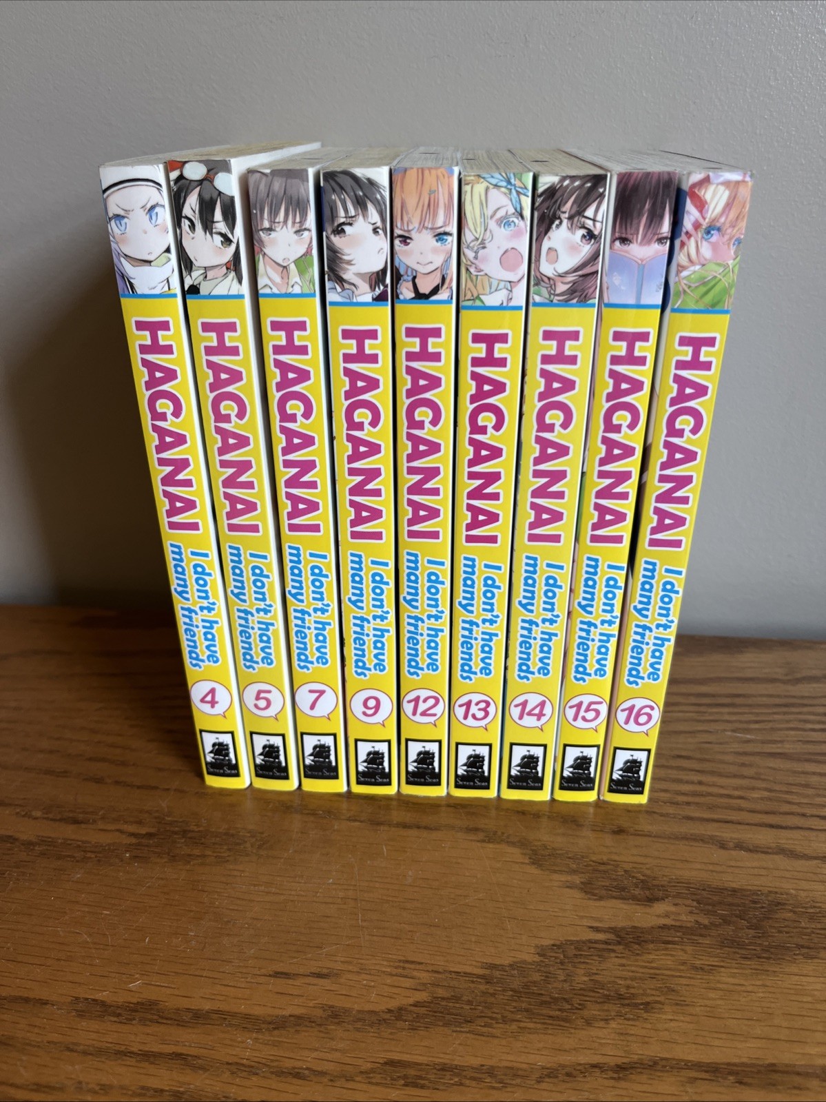 Haganai I Dont Have Many Friends Vol 4 5 7 9 12 13 14 15 16 English Lot of 9