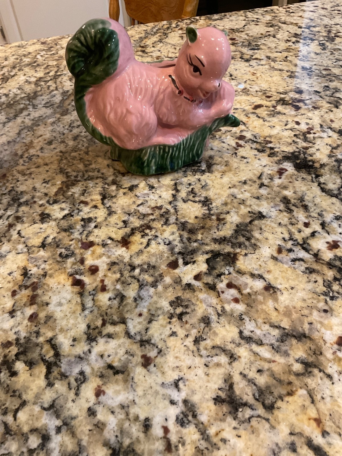 Vintage Anthropomorphic PINK GREEN Squirrel Planter Ceramic Fashions OPCO USA Vintage Anthropomorphic PINK GREEN Squirrel Planter Ceramic Fashions OPCO USA