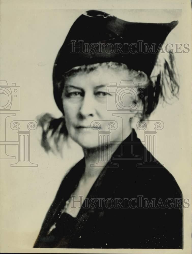 1922 Press Photo U.S. Senate Democratic Nominee Mrs. Ben Hooper of Wisconsin 1922 Press Photo U.S. Senate Democratic Nominee Mrs. Ben Hooper of Wisconsin