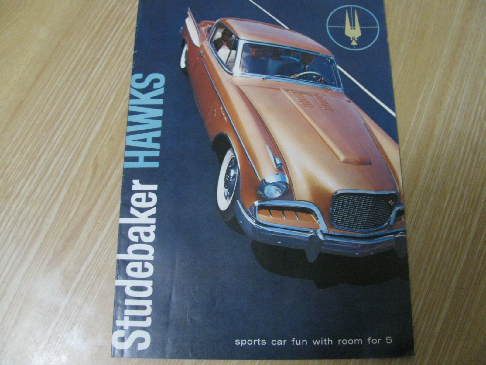 1957 STUDEBAKER HAWK OEM ORIG SALES BROCHURE  SILVER  GOLDEN  HAWK  LOWEST PRICE