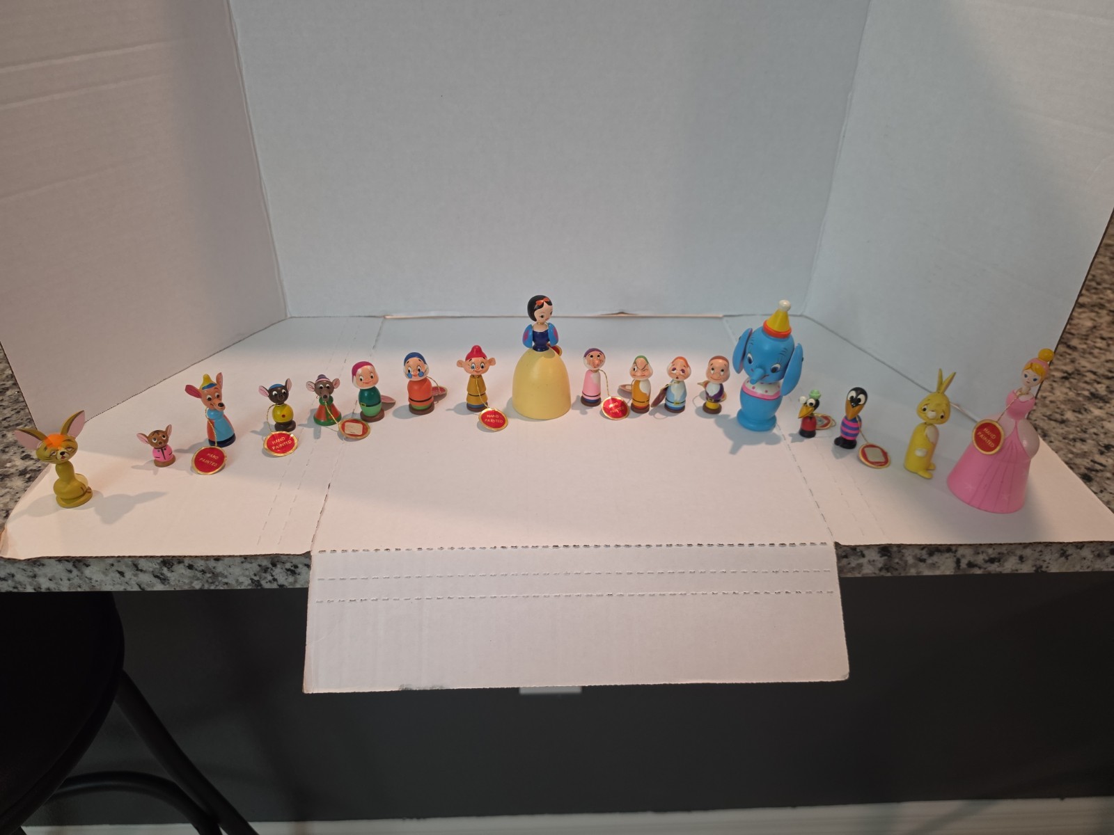 Iots of Extremely Rare Disney Kokeshi Showa Retro Wooden Doll Hand Painted Iots of Extremely Rare Disney Kokeshi Showa Retro Wooden Doll Hand Painted