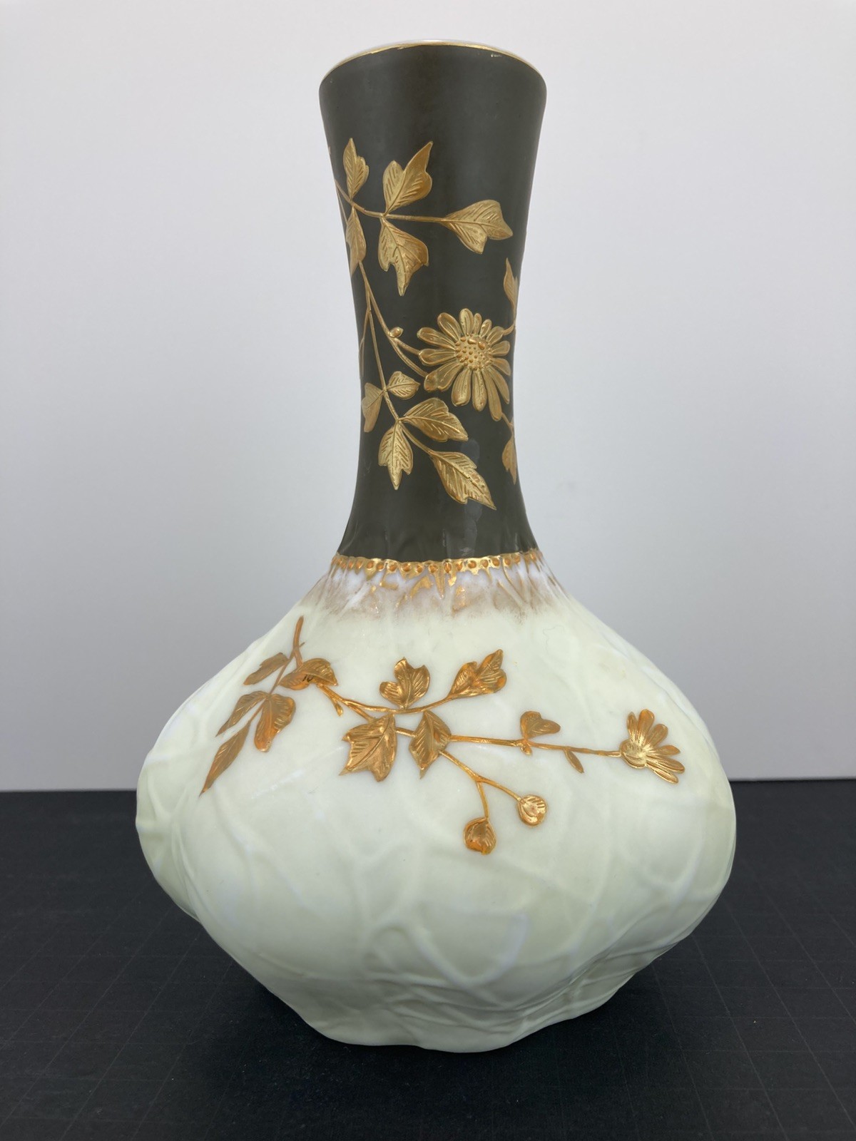 Antique Harrach Gilded & Enameled Melon 8 Antique Harrach Gilded & Enameled Melon 8